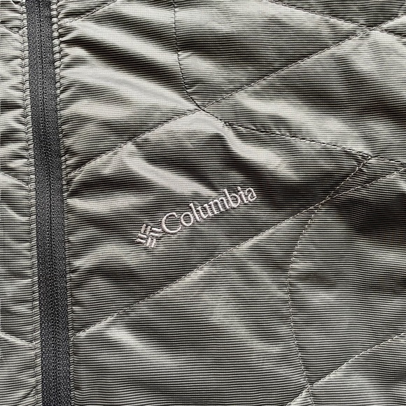 Columbia Women’s Gray Lightweight Omni Heat Winter Jacket Size Small - Picture 3 of 8